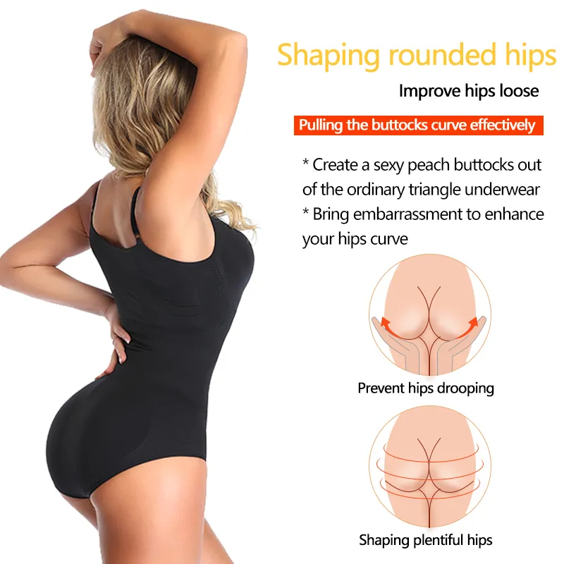 Body Shapewear femmes corps complet Shaper taille formateur ventre sous-vêtements amincissants Faja ceinture ventre contrôle Shaper tondeuse Corset