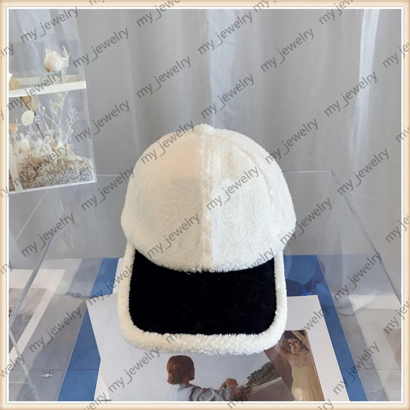 Gorros de felpa de invierno Quette sombreros de calle de alta calidad letra V gorra de béisbol de moda para hombre mujer sombrero de pelo de conejo de imitación 1115805130