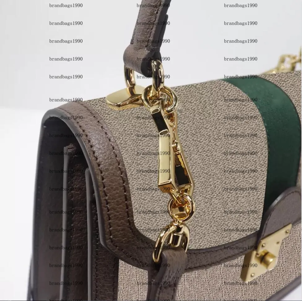 Hele high-end designer tas womanbag mode handtas crossbody tassen klassiek patroon lederen retro tote308L