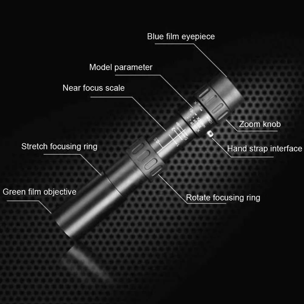 Telescope Lornets 10-300x40 Solide Monocular Tescope Hunting 3000m Lornets Low Light Nocne Noc