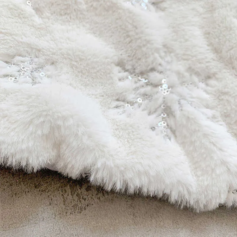 Julgran kjol 90 / 120cm fot mattan matta under dekorationerna för hem snöflinga 211018
