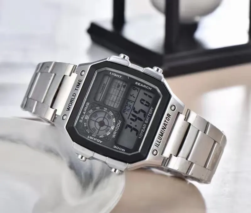 2021 relogio G GWG100 montres de sport pour hommes GW1000 affichage LED mode armée militaire montre choquante hommes montres-bracelets décontractées St223t