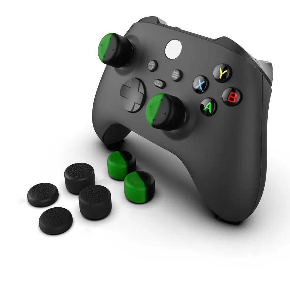 IPEGA Ersatz-Wippkappe, Griffkappen, Knopfschutzkappen, rutschfestes Silikon, für Xbox Series X S Gamepad-Zubehör