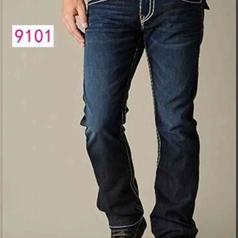 Mode-raka-ben 18SS Nya riktiga elastiska jeans mens robin rock väckelse jeans studs denim diigner byxor män283d