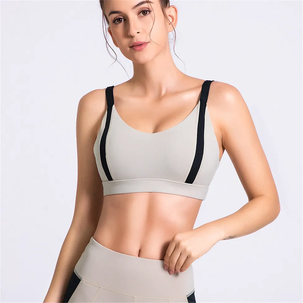 Yoga Melody Tops Women Yoga Bralette Sports Bra In Gym Women's Tracksuit Breathable Top Shockproof Push Up Workout Jogging