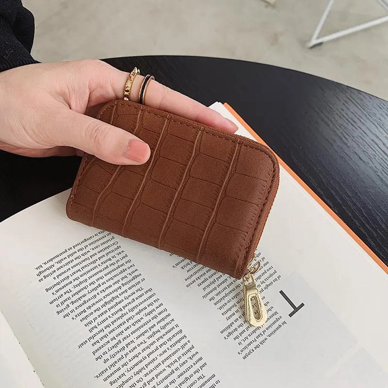 Card Holders Fashion 2021 Spring And Autumn Passport Cover Pu Leather Stone Style Travel Id Wallet For Woman Purse2908