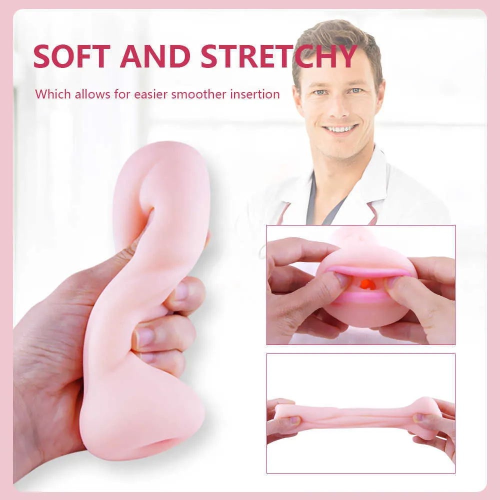 Artificial Vagina Adults Toys Silicone Pussy Pocket Mastrubator Men Real Vagina Simulator Male Masturbation Anal Sex Toy for Man P0814