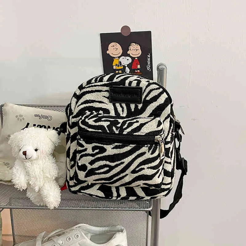 Zebra-Print Taschen für Frauen 2021 Hot Umhängetasche Schulter Gurt Luxus Vintage Mode Damen Leinwand Kleine Mahjong Tasche