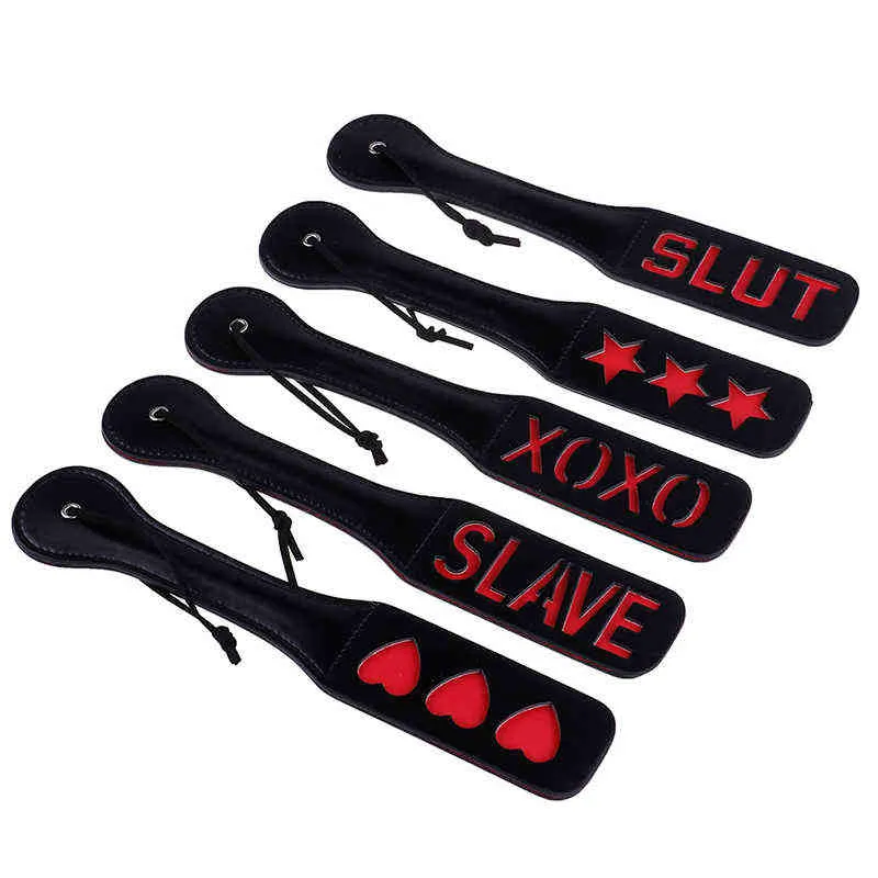 Analspielzeug Frauen Double Deck Slave Paddle Leder Butt Swing Bdsm Swing Spanking Flogger Fetisch Bondage Erotik Sexy Dessous 09305183113