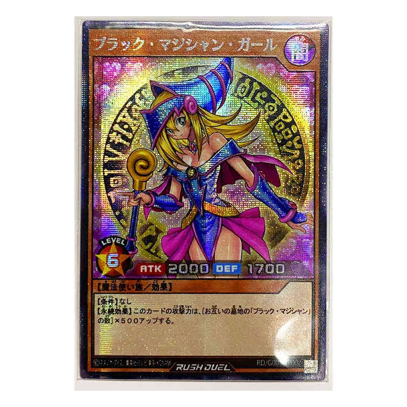 Yu Gi Oh Japanese Rush Duel Blue Eyes White Dragon DIY Toys Hobbies Hobby Collectibles Game Collection Anime Cards G220311