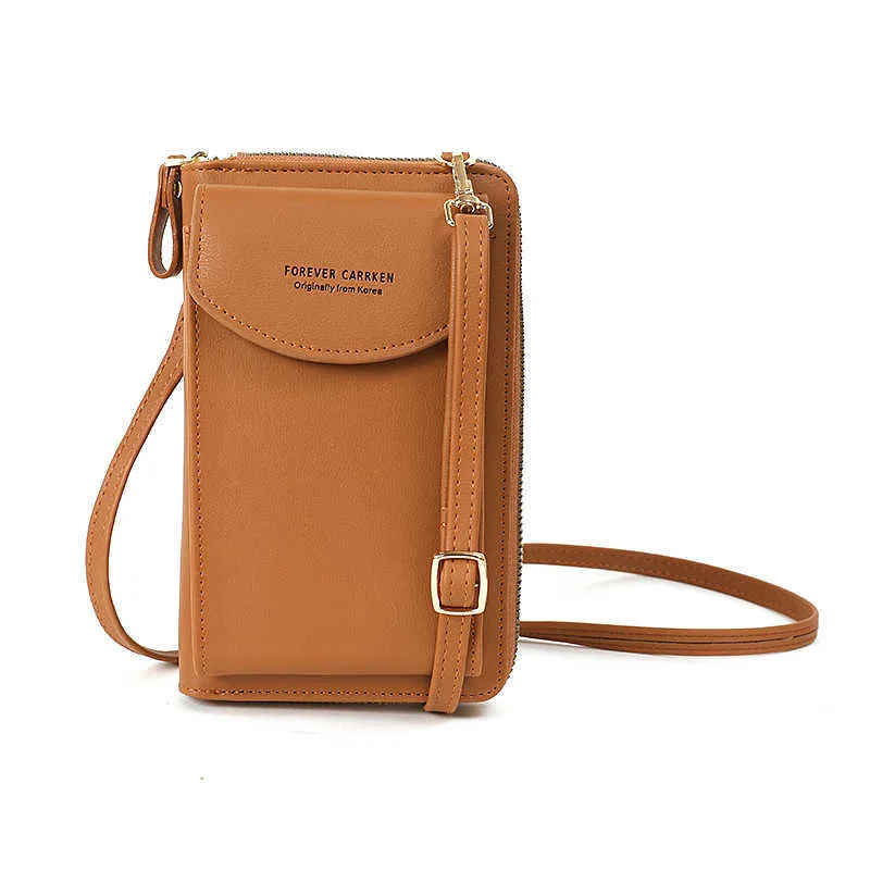 Wallets Women 2021 Single Shoulder Msenger Mini Mobile Phone Fashion Multi-function Card Bag Young Women`s Wallet