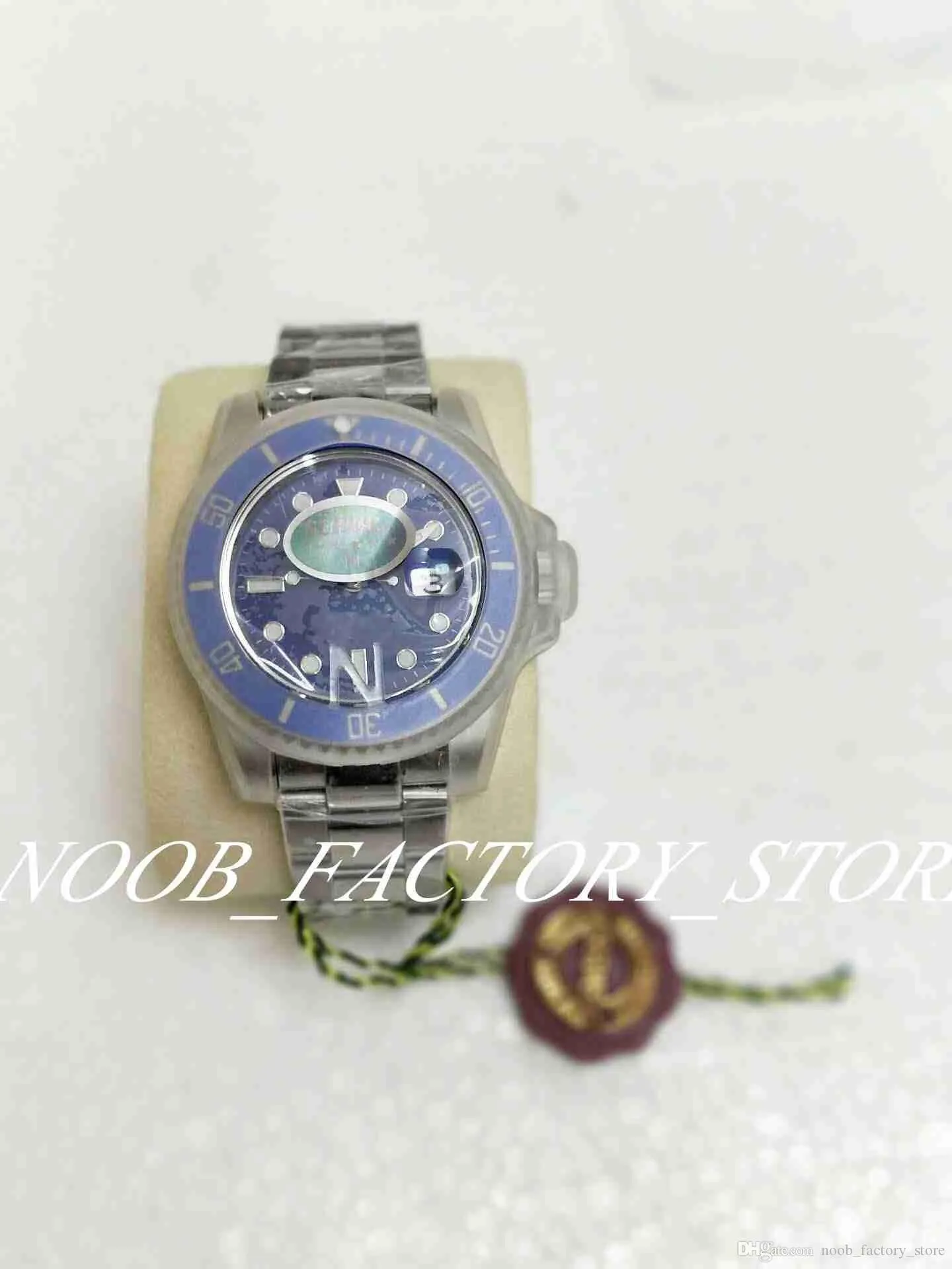 N Factory Watch V5 Wersja 3 Kolor 2813 Watch Zatrzymaj czarny ceramiczny ramka szafirowa szklanka 40 mm 116610 116610ln Zegarki z N2668