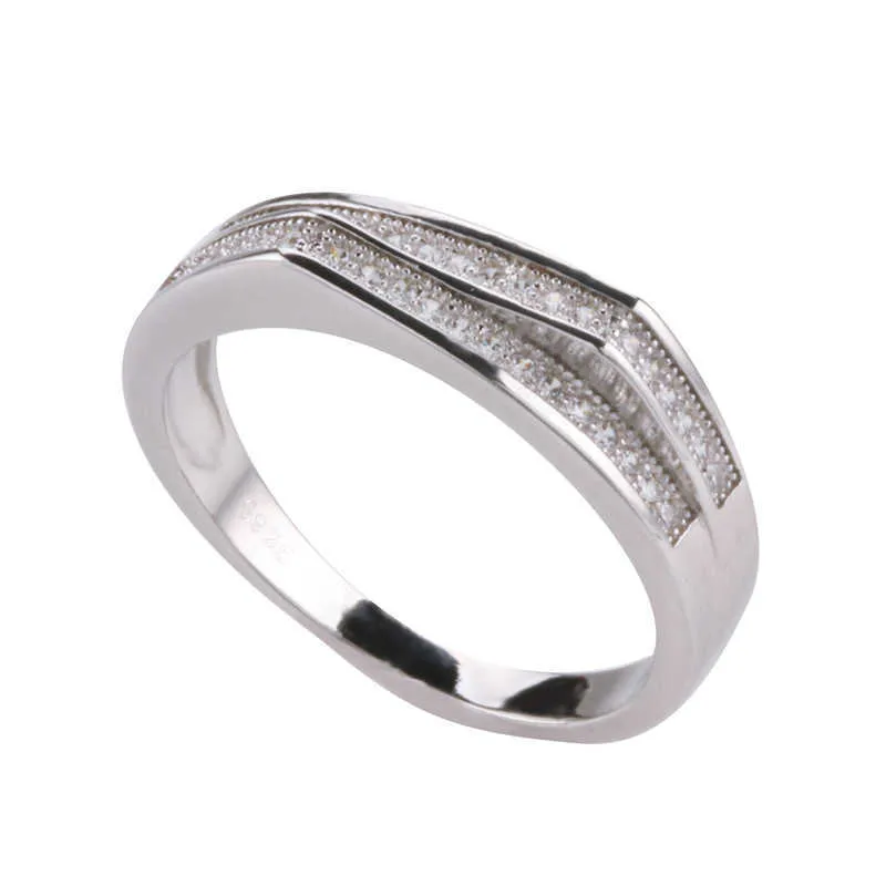 Кольцо из стерлингового серебра 925 пробы с бриллиантом VS1 для женщин, 2 карата, топаз Bizuteria Anillos, драгоценный камень, серебро 925 пробы, ювелирное кольцо6846931