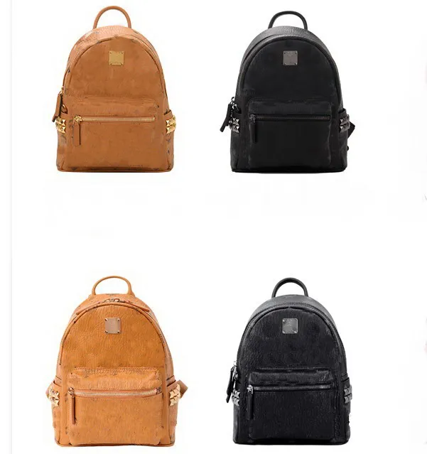 Estilo de couro para estudante viagens mochila de alta qualidade masculinas sacolas famosas designer de bolsa de meninos de meninos de moda bag241h