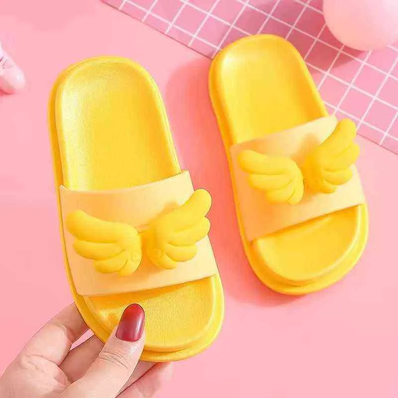 Children's slippers Summer Boys and girls indoor anti-skid soft bottom household lovely cartoon children baby cool slippers G1218