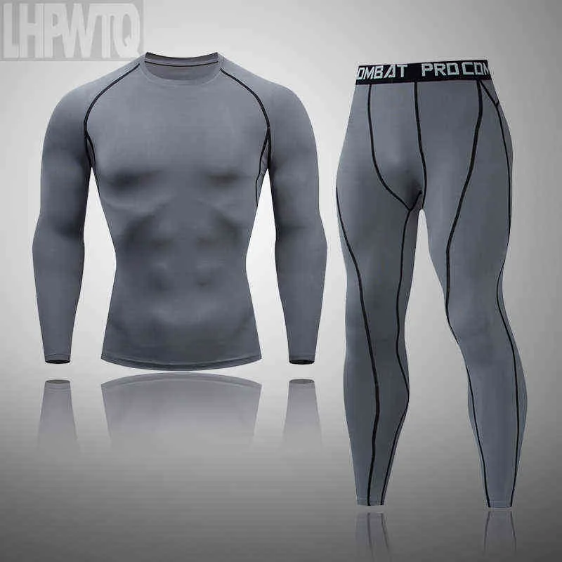 Sous-vêtements thermiques d'hiver Ensembles Hommes Hiver Polaire Long Johns Confortable Chaud Thermo Sous-vêtements Hommes Collants Respirants 211108