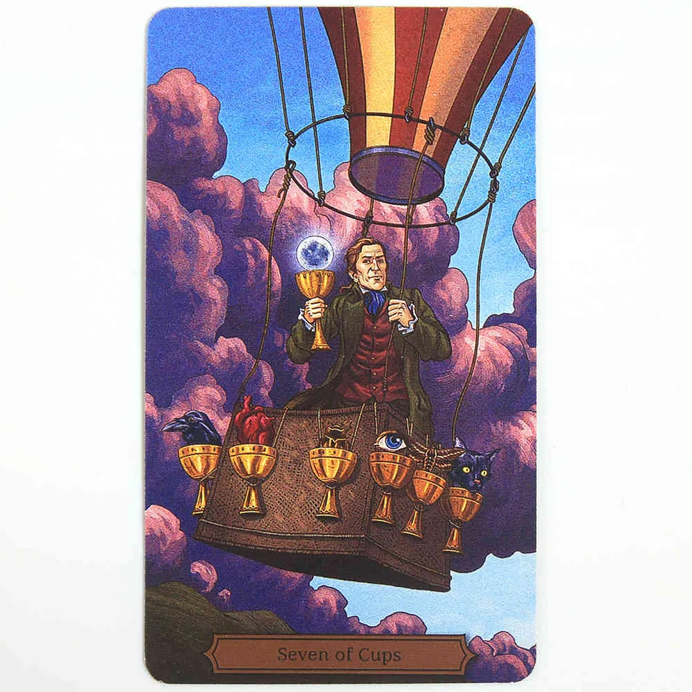 Edgar Allan Poe Tarotkarten Power Of The 78 Deck Geschenk für neues Anfängerspielspielzeug