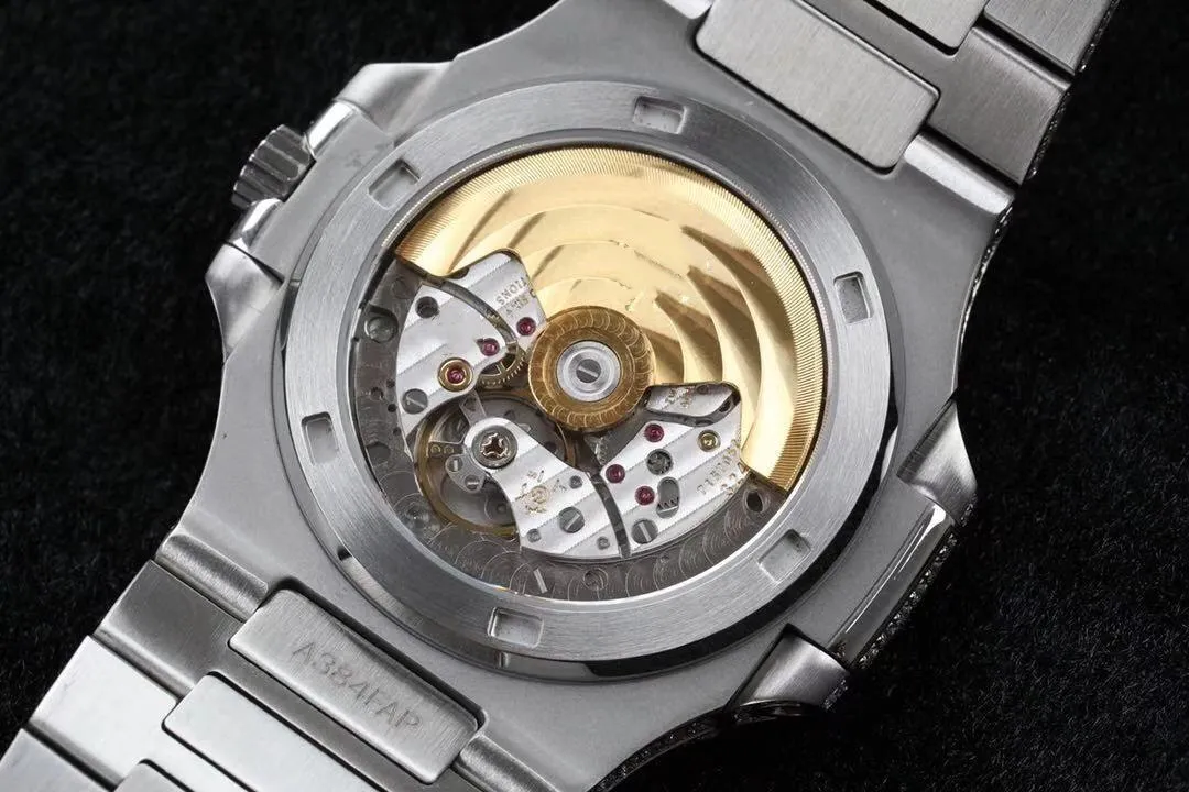 R8 5719 VR Designer Men's Watch 5719 V3 Version Montede 40mm 324 Automatisk mekanisk rörelse diamantvattentät lysande WA238M