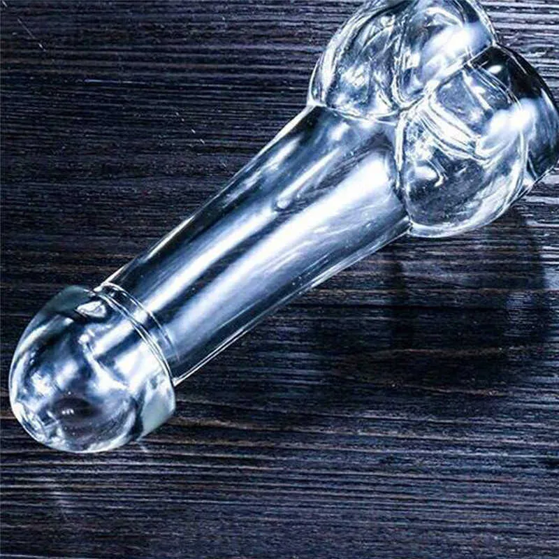 Copo de vidro de vinho 150ml, copo em forma de pênis, vidro criativo, coquetel, copos para bar, ktv, shows noturnos, festas, presentes de casais x0262k
