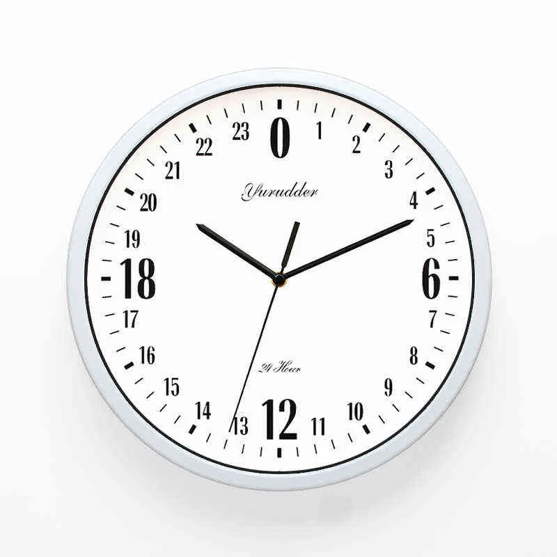 2021 il più nuovo quadrante 24 ore design 12 pollici orologio struttura in metallo moda moderna decorativo orologio da parete rotondo decorazione della casa bar studio H8118885