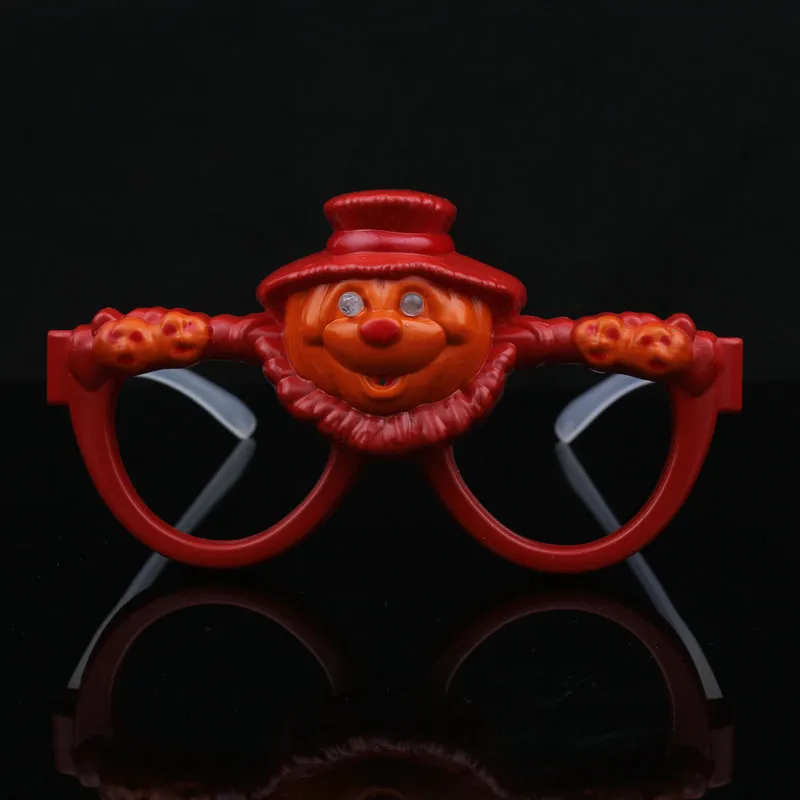 Occhiali da sole di Halloween Personaggi di feste in maschera Vesti oggetti di scena Trucchi luminosi Occhiali divertenti Giocattoli di modellazione horror