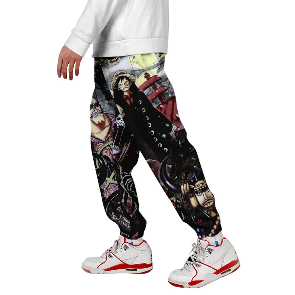 Pantaloni 3D Pantaloni interi Pantaloni da jogging unisex Tute di alta qualità Harajuku streetwear Anime giapponesi elasticizzate s-4xl