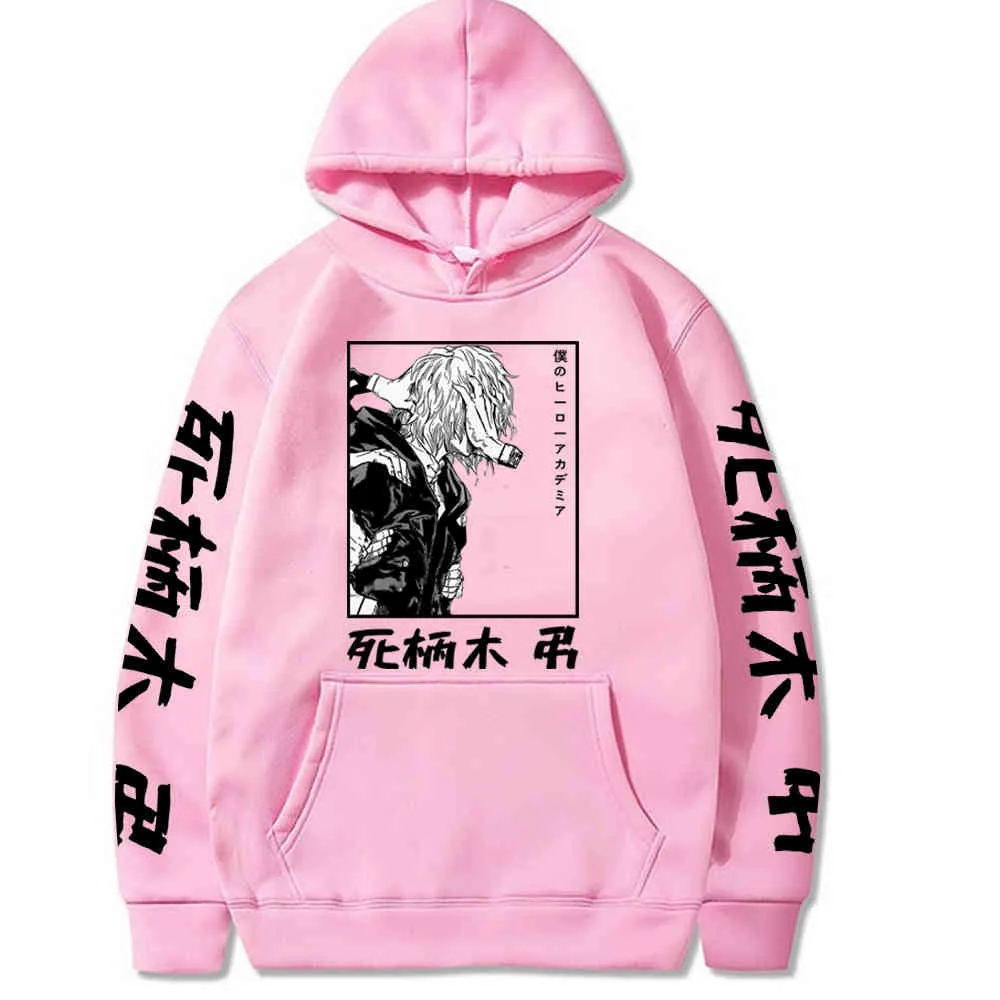 2021 Anime My Hero Academia Hoodie for Men Women Long Sleeve Anime MangaShigaraki Tomura Hoodie Pullover Tops Gift Y0319