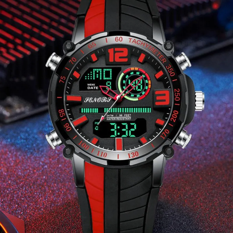 Top Militaire Sport Horloges Waterdicht Heren Klok Elektronische LED Digitale Horloge 2021 Mannen Relogio Masculino Watches326a