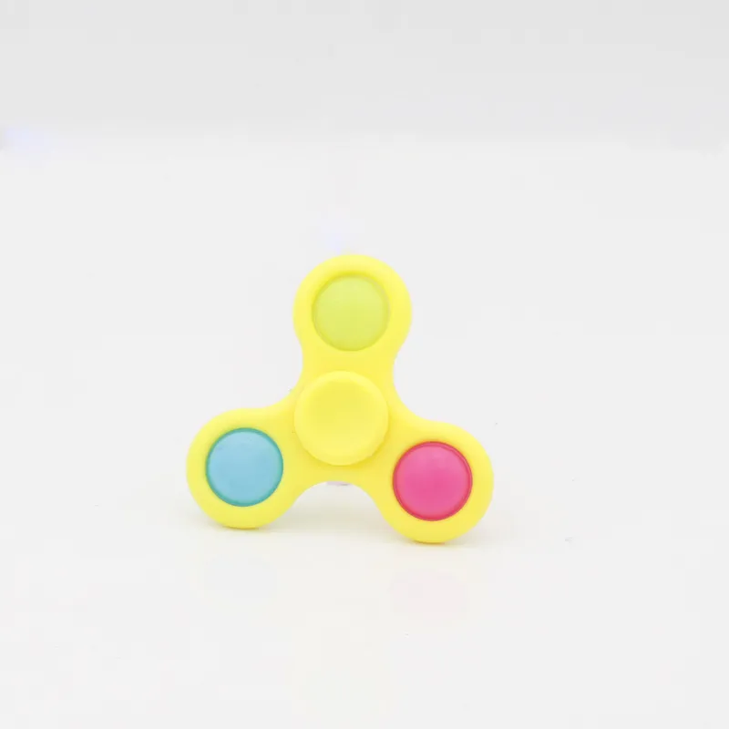 Push Toy Sensory Bubble Fingertip Finger Silicone Anti Stress Relief Toys Office Workers Fluorescen GG473zyc7566679