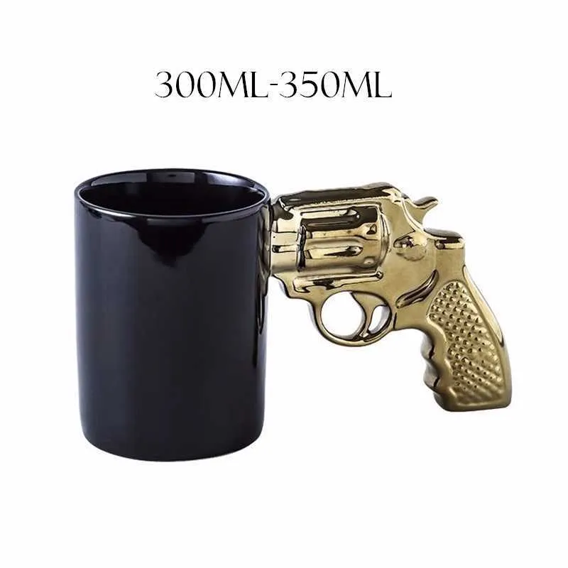 Creative Fashion Personality Mugs Model Pistol Cup Landmines Modeling Cup Coffee Mug Milk Mug Valentine's Day Roliga gåvor 210246X