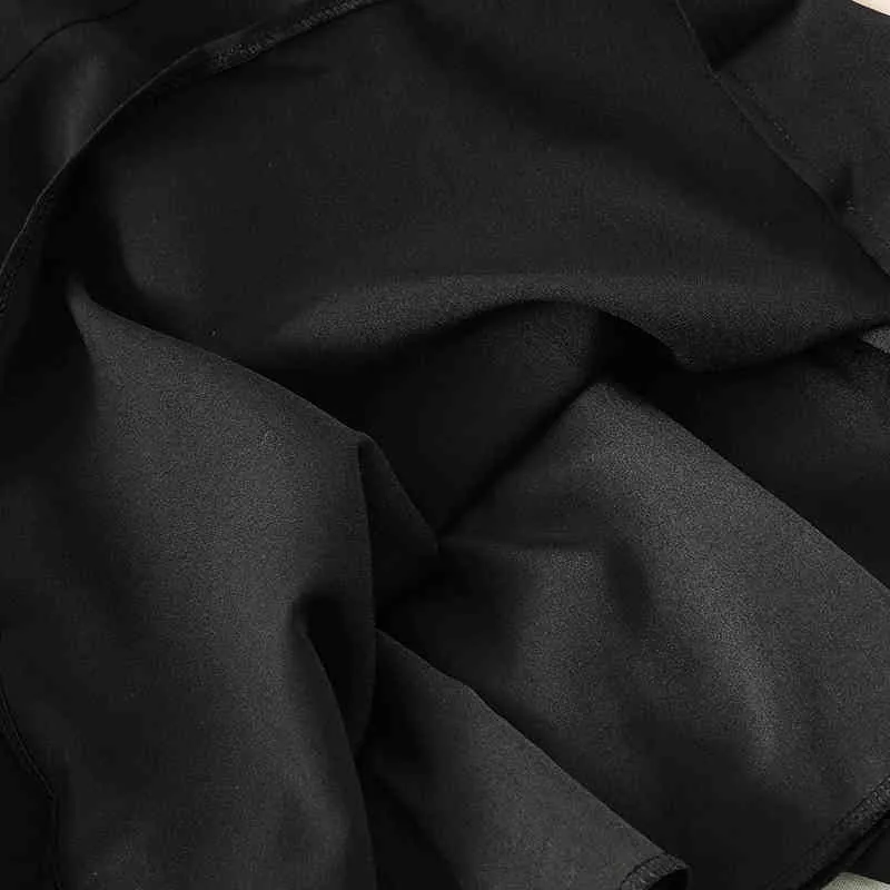 Коробов осень зима сетки оборками сладкое бархатное платье корейский офис леди черные платья винтажные однобортные элегантные Vestidos 210430