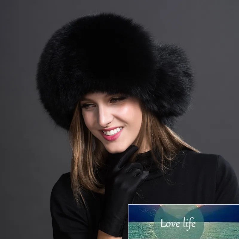 100% cálido de invierno para mujer, sombrero de piel de mapache auténtica, sombrero de bombardero de piel auténtica rusa con orejeras para mujer, diseño experto de fábrica Qual300o