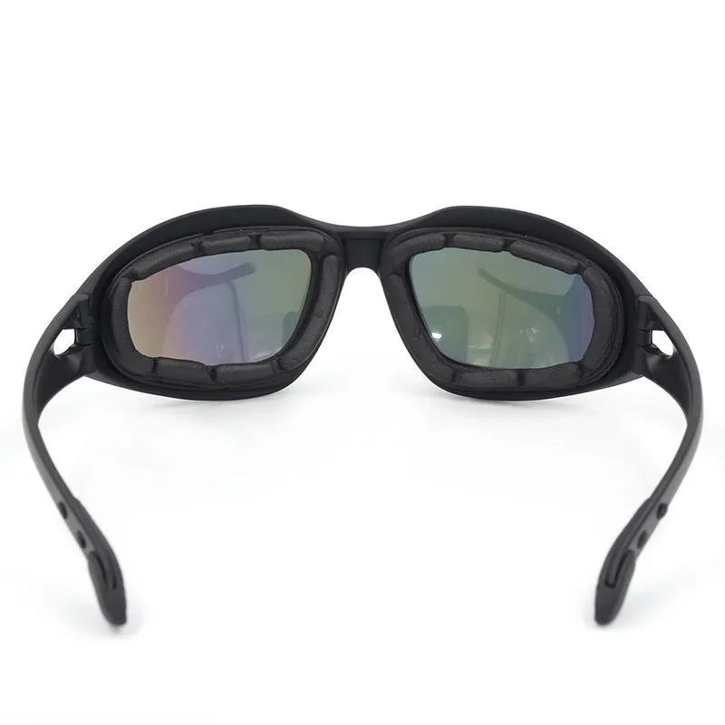 Miroirs C5 lunettes de tir polarisées lunettes de soleil tactiques Vision nocturne Paintball miroir coupe-vent hommes et femmes Riding186d