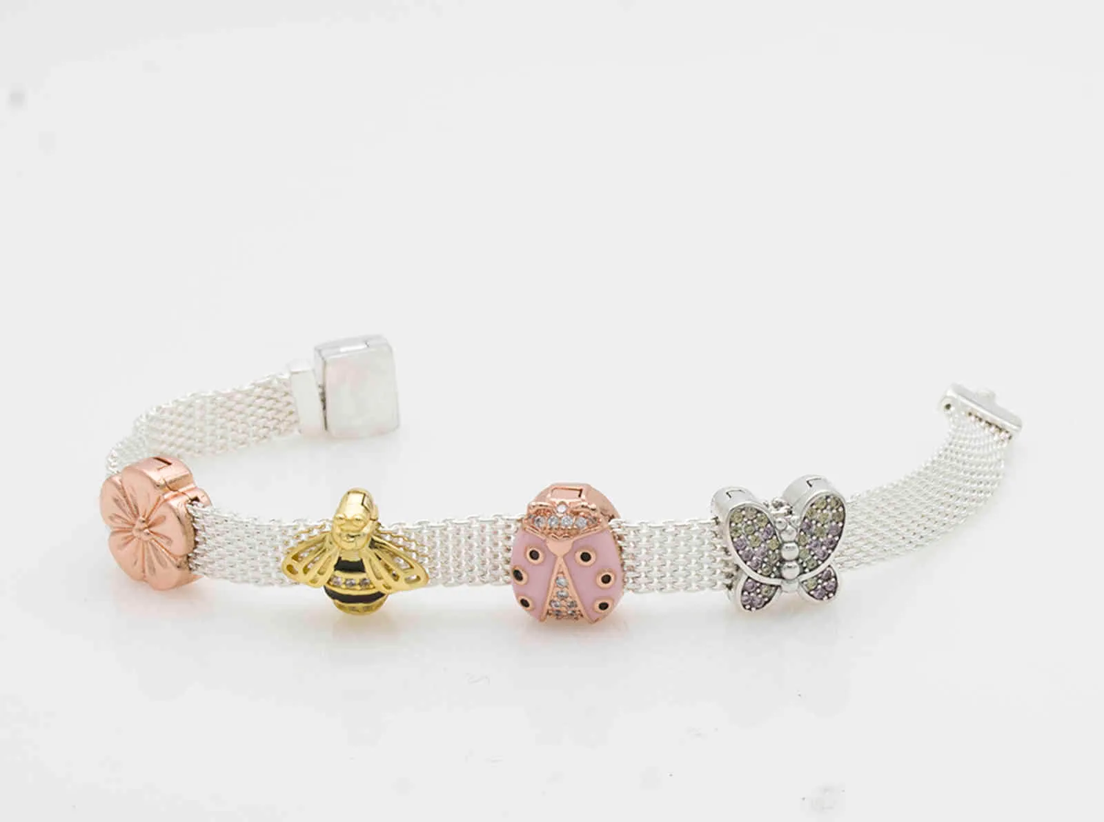 Reflections Bracelet New Charm Bead Chain Fashion Wide Quality Women Bracelet Width Watch Belt Poison Link Chain