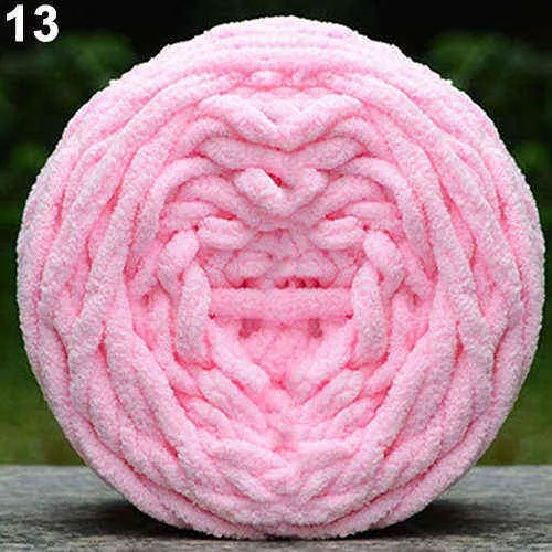 bricolage doux écharpe pull serviette fil épais tricot Chunky Toweling fil boule fil pour tricot à la main Hilo Para Tejer un crochet Y211129