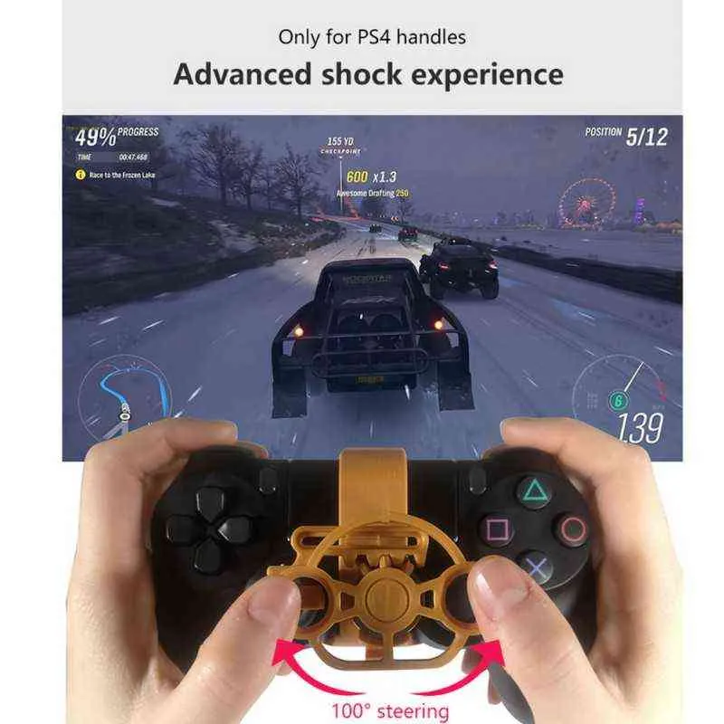 Gaming Racing Wheel Mini Steering Game Controller for Sony PlayStation PS4 3D Printed Accessories G1111290P