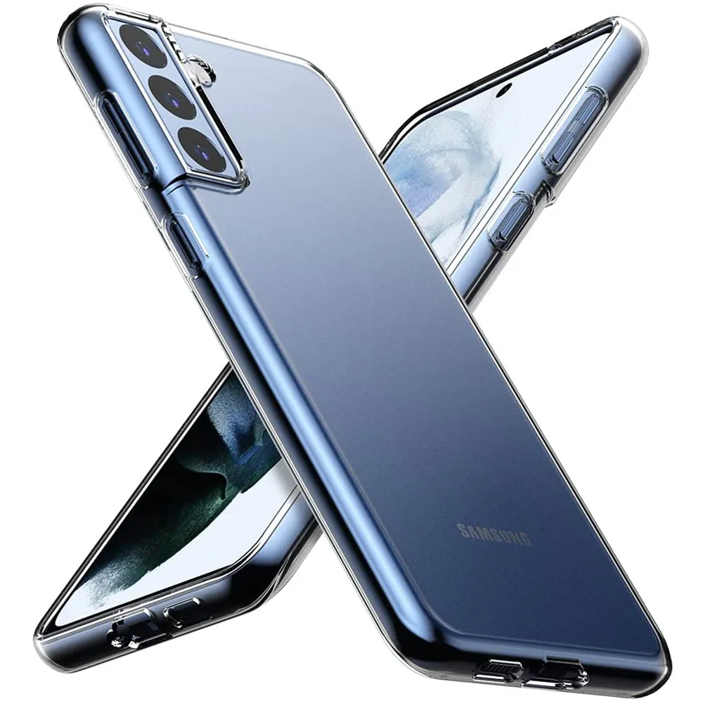 Ультра тонкие силиконовые чехлы для телефона для Samsung Galaxy S21 S20 FE S10 S9 S8 Plus Lite Soft Clear Full Back Cover Fundas