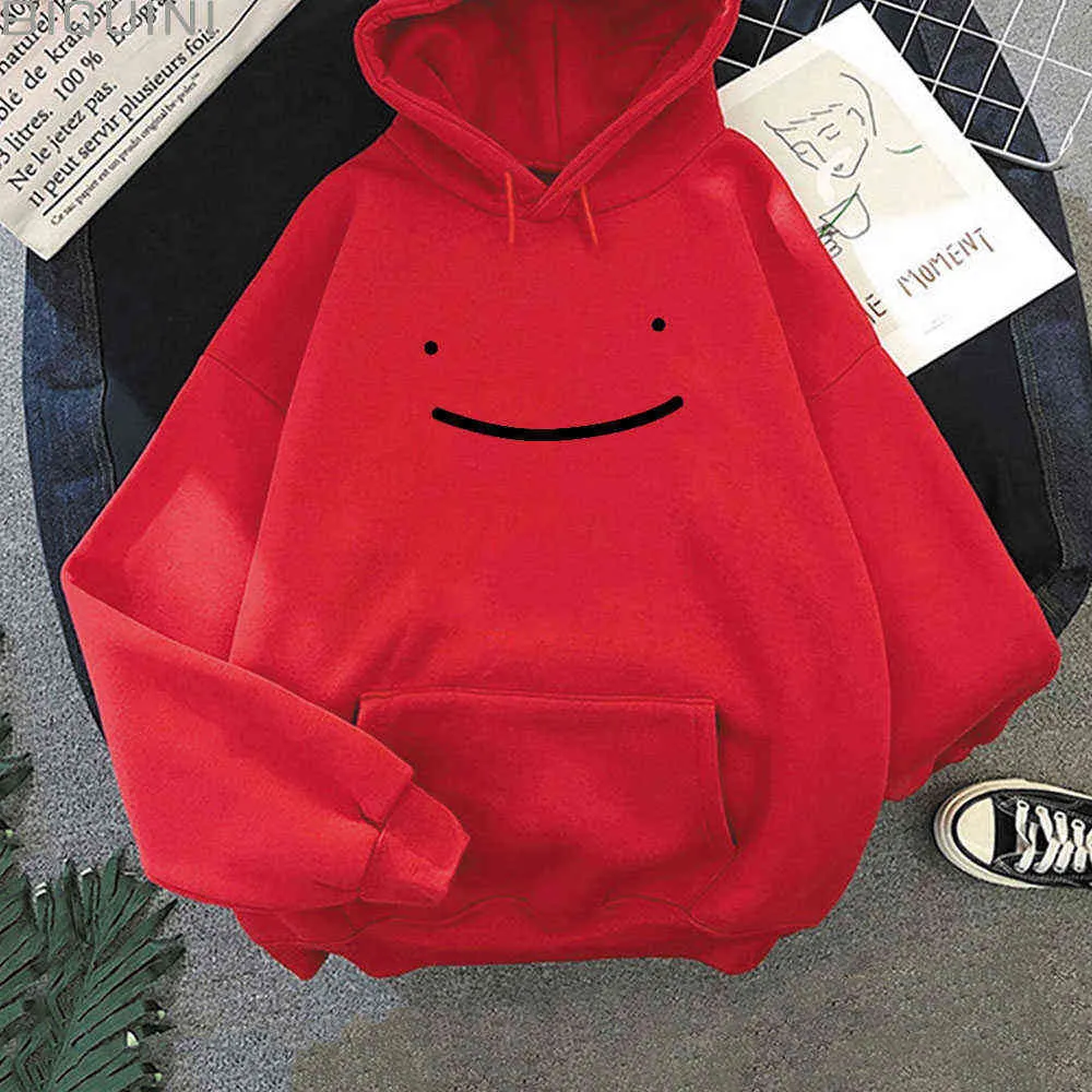 Dream Wastaken Plus Size Hoodies Unisex harajuku Sweatshirts Män / Kvinnor Långärmad Streetwear Kläder Gotiska Fashion Kpop Wram 210809