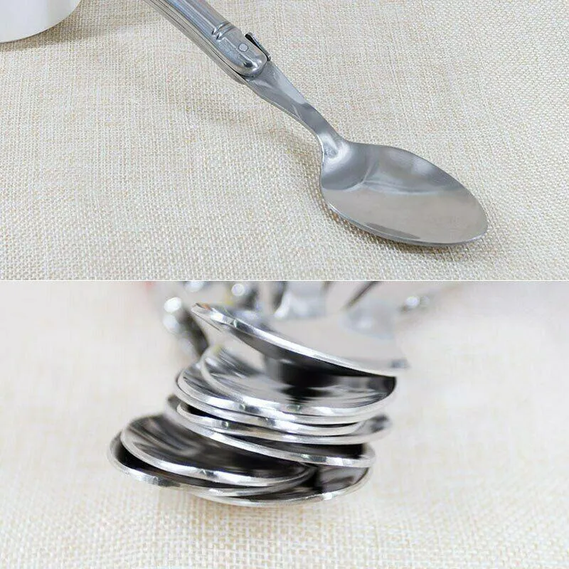 Spoons 8 5'' Laguiole Dinner Spoon Stainless Steel Tablespoon Silverware Hollow Long Handle Public Large Soup Rice Cutle3088