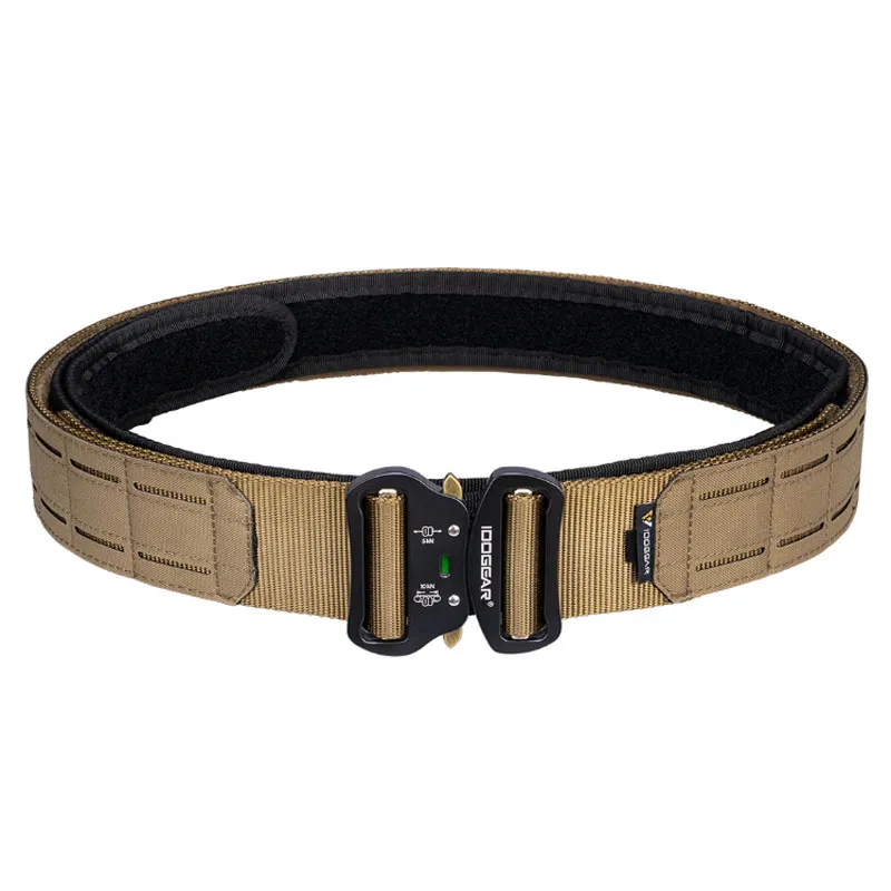 Ceinture tactique molle découpée au Laser de 2 pouces, ceintures de Combat, ceinture MOLLE intérieure et extérieure Multicam range221n3333963