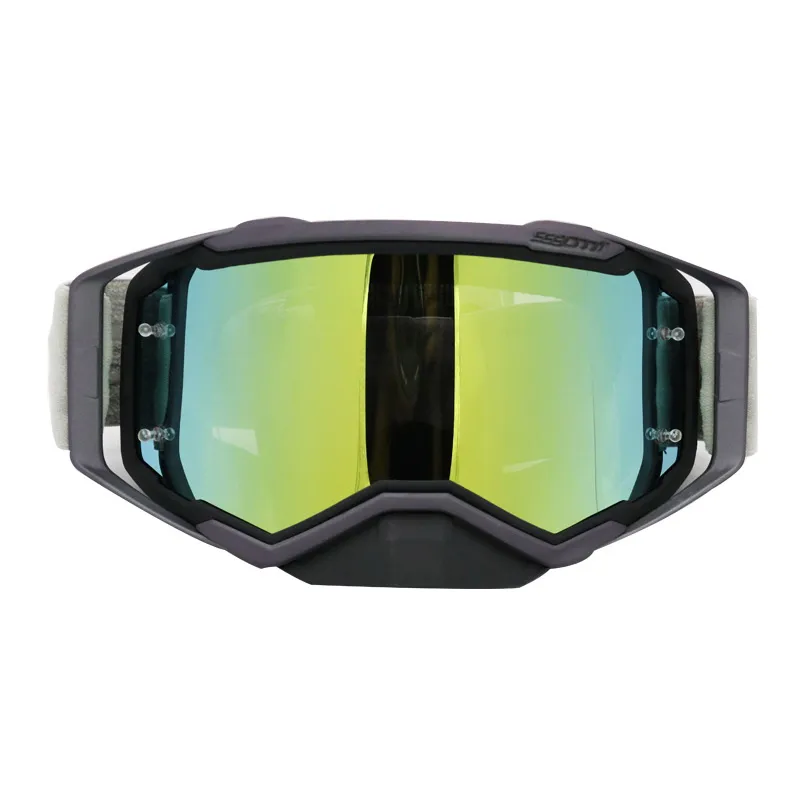 Gafas de sol de motocross Gafas al aire libre para motocicleta Ski Scooter ATV UTV Dirt Bike Racing Motos Casco Glasses TPU Frame PC Lens