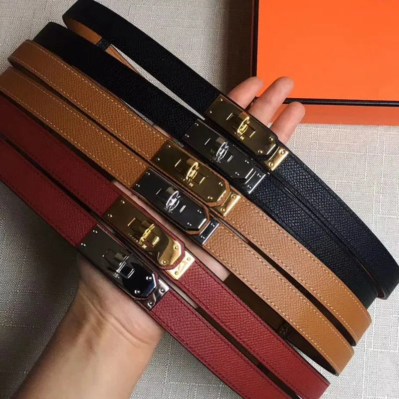 Fashion designer cobra buckle genuine leather belts ceinture cintura waistband for womens business Casual Party Lovers gift belt2617