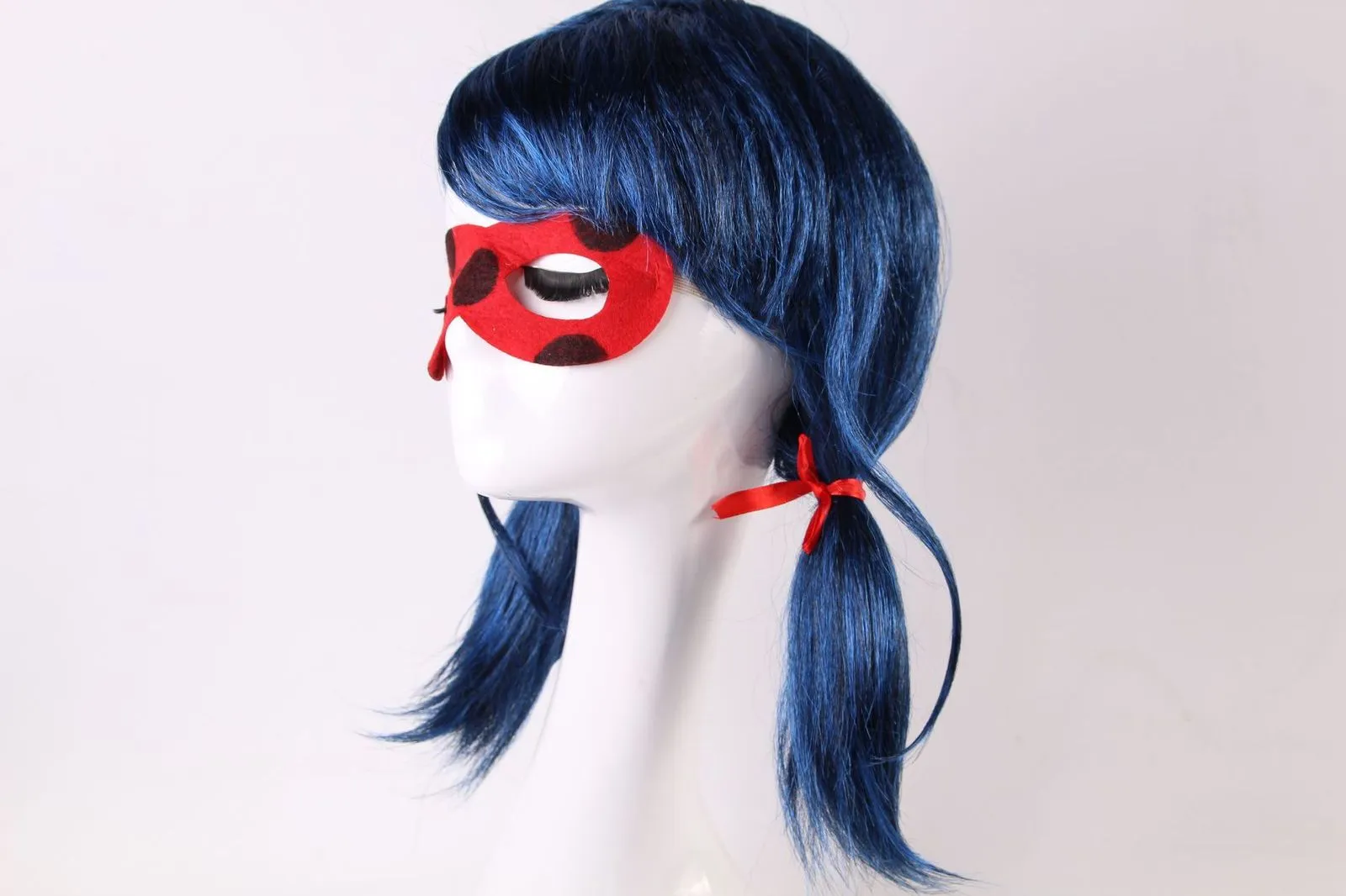 Lady Ladybug Cosplay Blue Wig Black Cat0123456789104823551