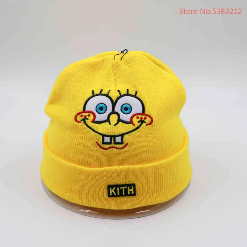 C9AM KITH Mützen Wintermützen für Damen Herren Herbst Docker Brimless Cap Großhandel Damen Accessoires Skullcap Outdoor Luxus SkulliesOLCH{Kategorie}