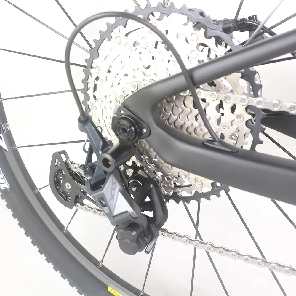 Yeni 29er Suspension Dağ Komple Bisiklet Karbon Çerçevesi XC MTB SLX M7100 Grup seti 12speed Bisiklet FM0271