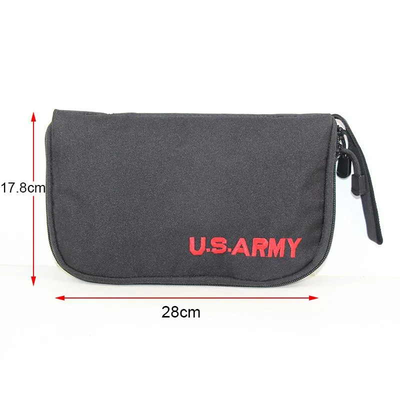 Stuff Sacks Tactical Gun Bag Hand Carry Pouch Pistol Case Holster Military Paintball Carrier Soft Paddle Outdoor Hunting Accessori243p