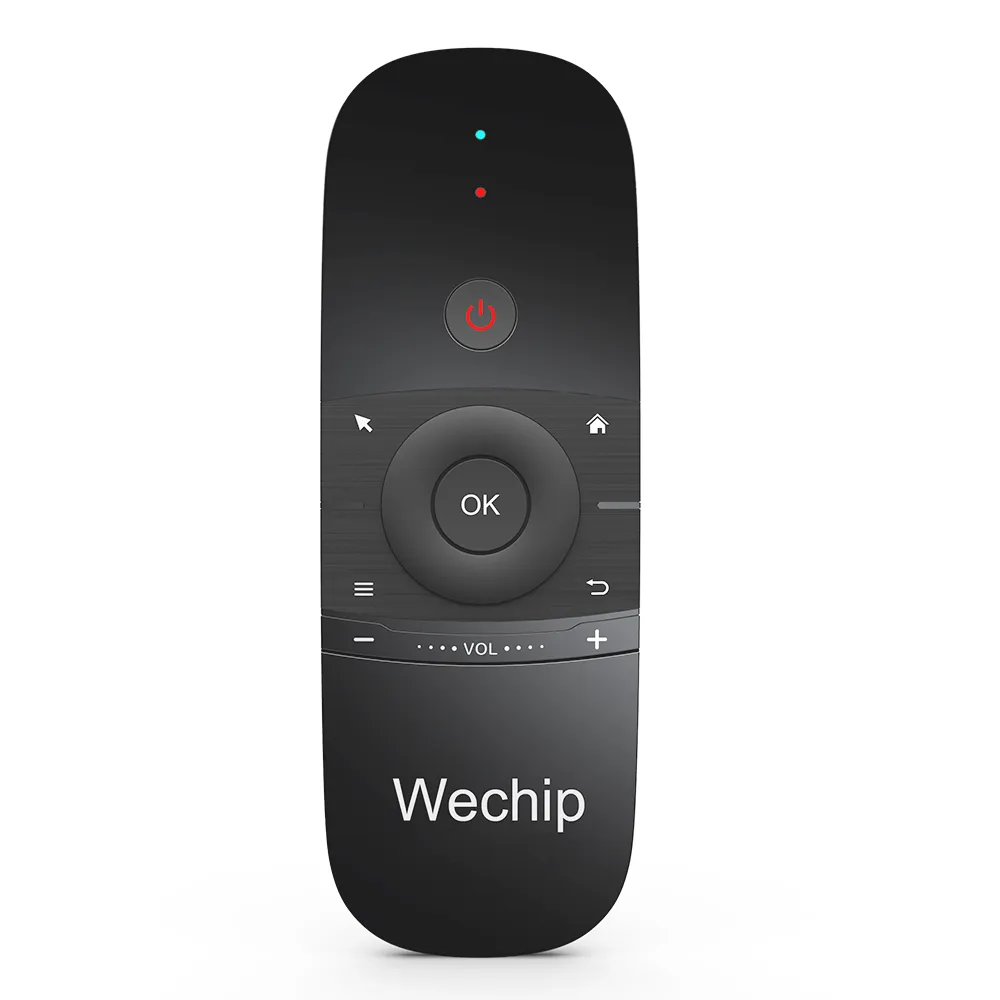 WECHIP W1 2.4G Hava Fare Kablosuz Klavye Uzaktan Kumanda Kızılötesi Uzaktan Öğrenme TV Kutusu için 6 Eksenli Hareket Sensörü Alıcı PC309G