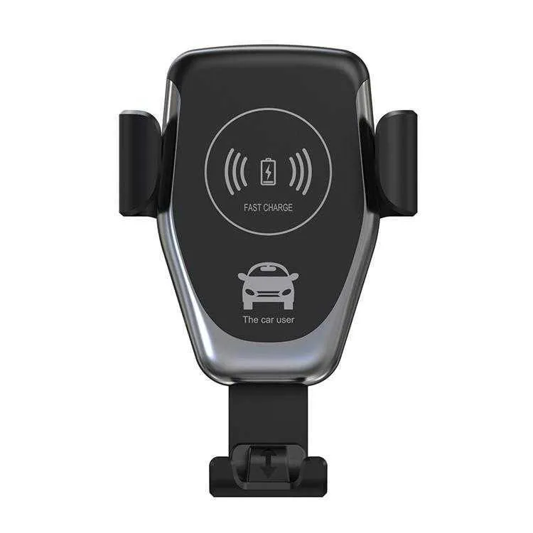 10W Q12 Car Wireless Charger Szybki ładowanie Smart Telefon Uchwyt Mount dla iPhone 8 8 Plus XS Samsung S8 S9 S10 z samochodem wyszukiwania samochodu