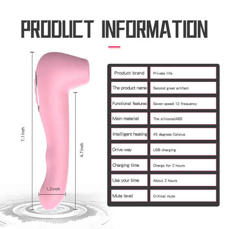 NXY Sex Products Zuigen g Spot Vibrator Verwarming Clitoris Siliconen Dildo Vrouwelijke Masturbatie Volwassen Erotische Speeltjes Voor Vrouw0210