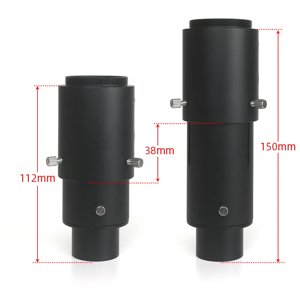 EYSDON 1.25" Variable Telescope Camera Adapter Extension Tube Prime Focus and Eyepiece Projection Astronomical Pography